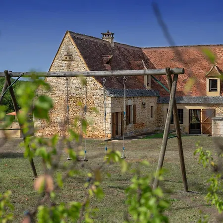 度假居 En Pierre 10 Pers, Piscine Chauffee Saint-Amand-de-Coly