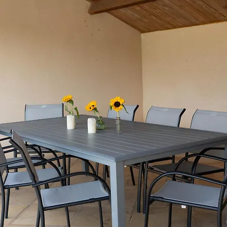 En Pierre 10 Pers, Piscine Chauffee 度假居 *